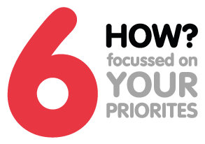 6 - We are focussed on your priorites