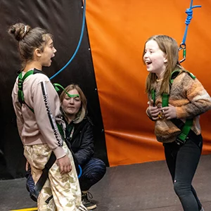 Trapeze at Robinwood Activity Centre