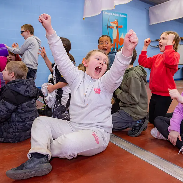 Children enjoying activities at Robinwood Activity Centres