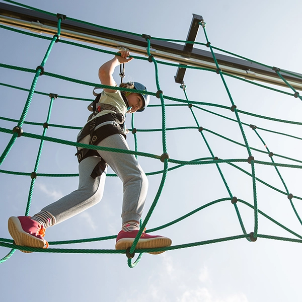 Children enjoying activities at Robinwood Activity Centres