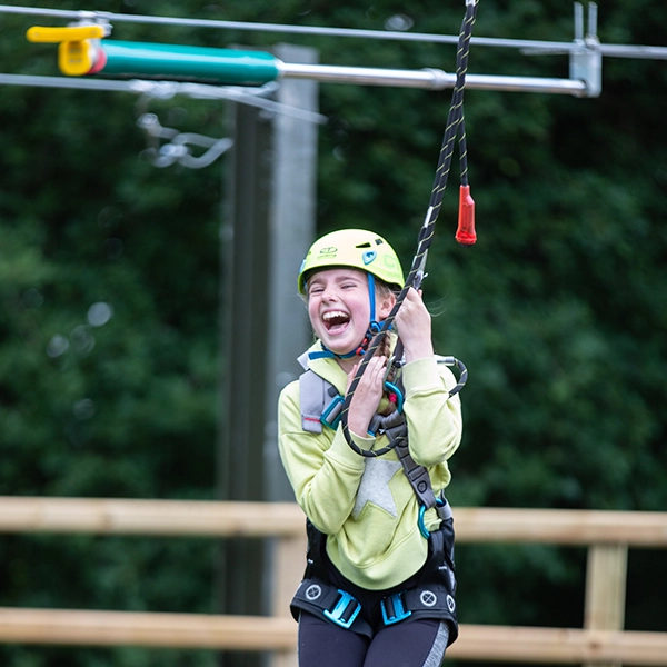Children enjoying activities at Robinwood Activity Centres