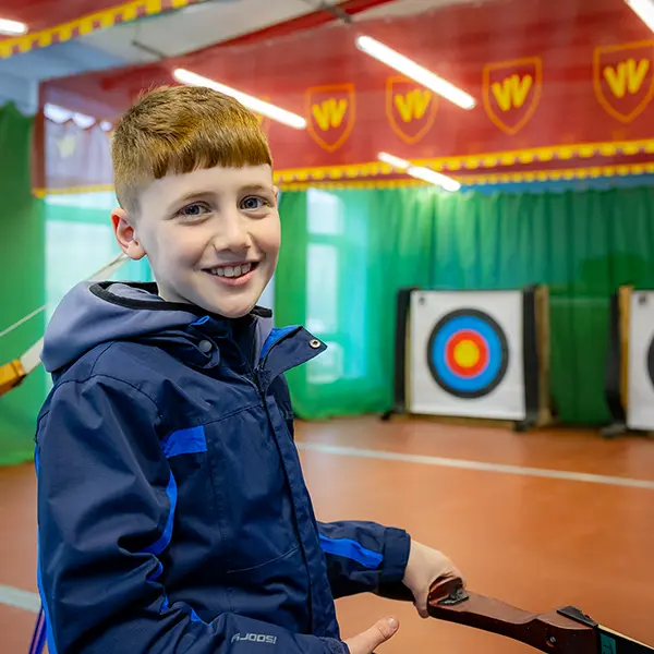 Children enjoying activities at Robinwood Activity Centres