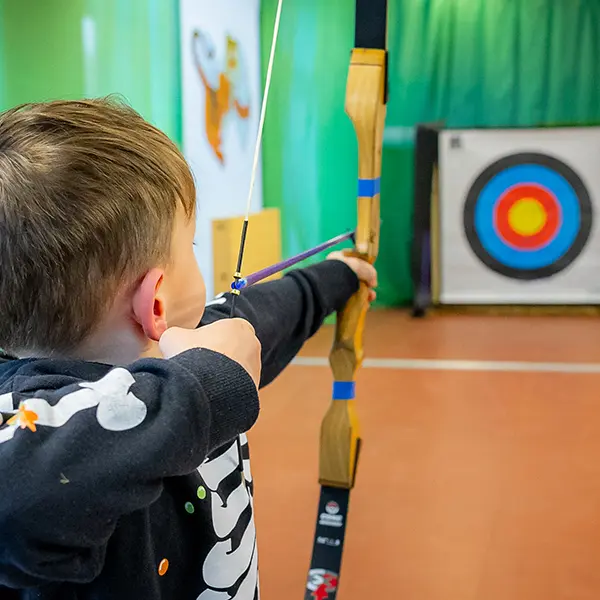 Children enjoying activities at Robinwood Activity Centres