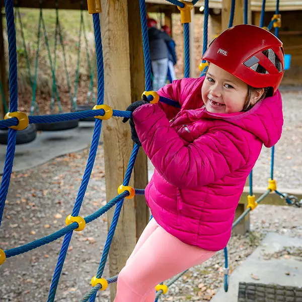 Children enjoying activities at Robinwood Activity Centres