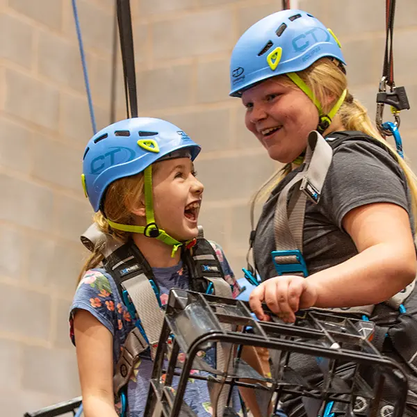 Children enjoying activities at Robinwood Activity Centres