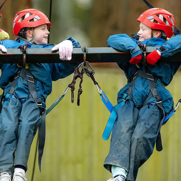 Children enjoying activities at Robinwood Activity Centres
