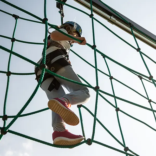 Children enjoying activities at Robinwood Activity Centres