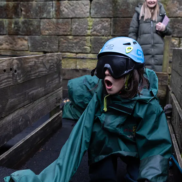 Children enjoying activities at Robinwood Activity Centres