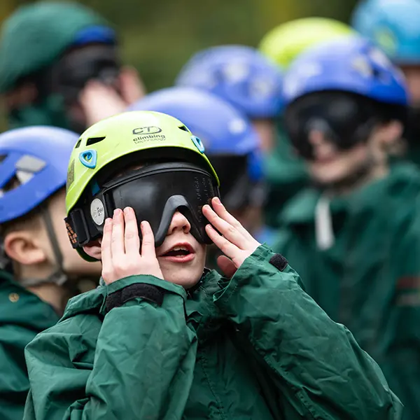 Children enjoying activities at Robinwood Activity Centres