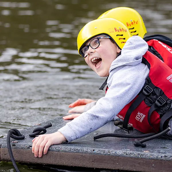 Children enjoying activities at Robinwood Activity Centres