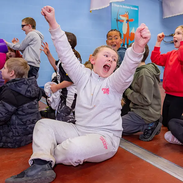Children enjoying activities at Robinwood Activity Centres