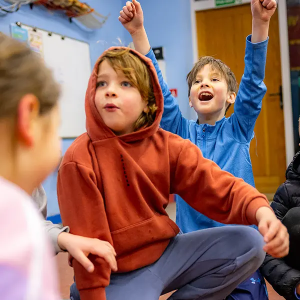 Children enjoying activities at Robinwood Activity Centres