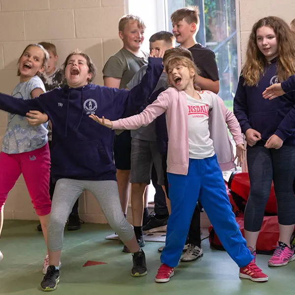 Children enjoying activities at Robinwood Activity Centres