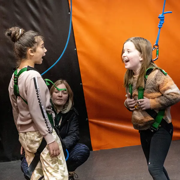 Children enjoying activities at Robinwood Activity Centres