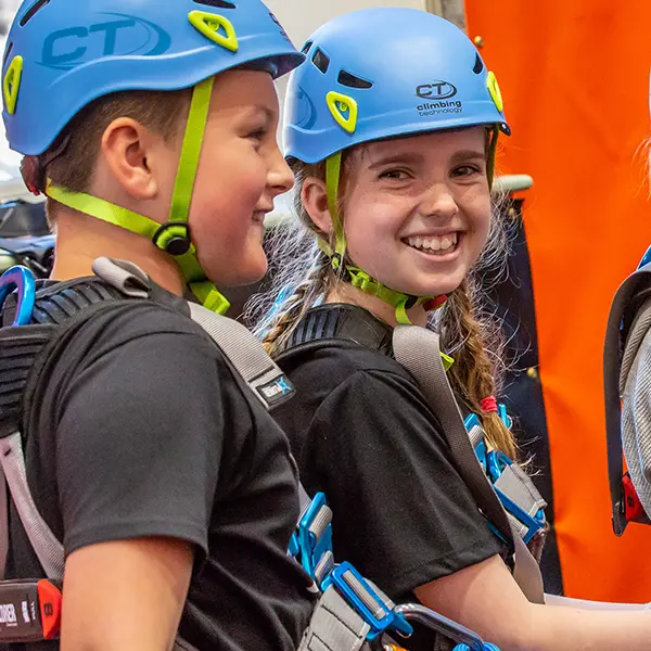 Children enjoying activities at Robinwood Activity Centres