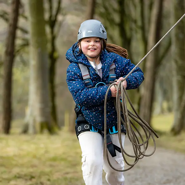 Children enjoying activities at Robinwood Activity Centres