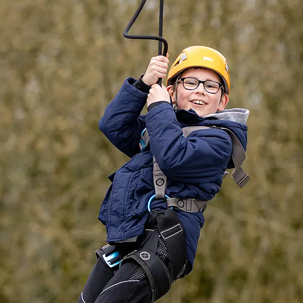 Children enjoying activities at Robinwood Activity Centres