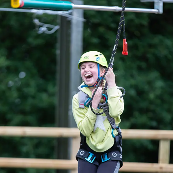 Children enjoying activities at Robinwood Activity Centres